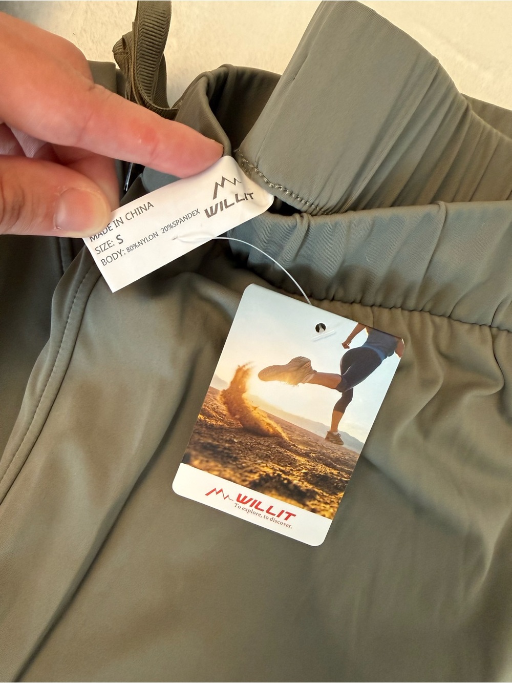 Active Jogger Pants - Black & Olive - Picture 2 of 4